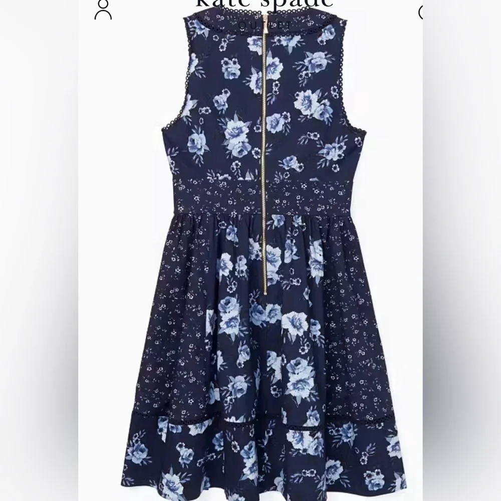 Kate spade prairie rose fit & flare dress size 2